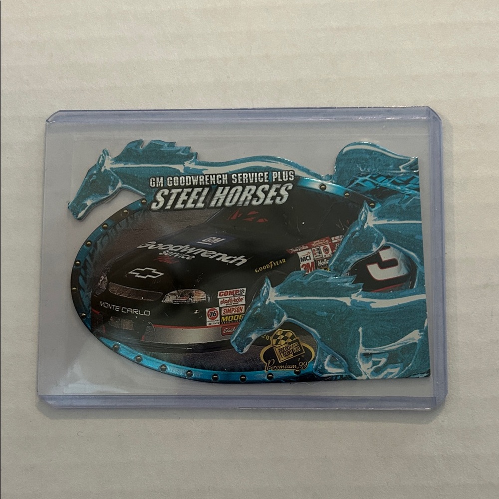 Dale Earnhardt GM Goodwrench Steel Horses Collectible Card